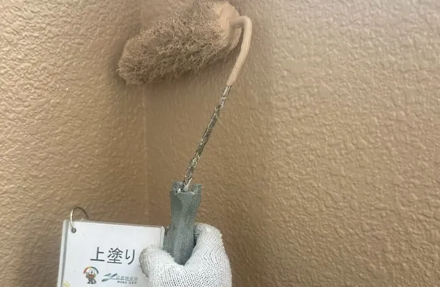 外壁上塗り